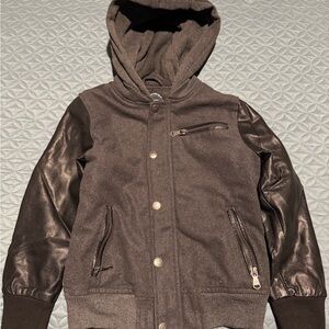 Urban Republic Black and Gray Kids Jacket